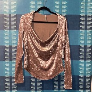 Free People Perfect Date Top in Taupe